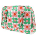 Weekend bag - Pink and green Daisy