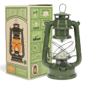 LED hurricane lantern - Green