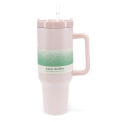 Travel tumbler with handle (1.2Ltr) - Light pink