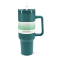 Travel tumbler with handle (1.2Ltr) - Petrol blue