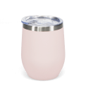 Rubber coated travel cup 350ml - Pink