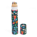 Long tube of colouring pencils - Fairies in the Garden