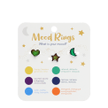 Mood rings (set of 3) - Heart, star & moon