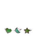 Mood rings (set of 3) - Heart, star & moon