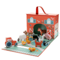 Wooden farm playset