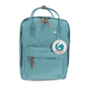 Compact backpack blue