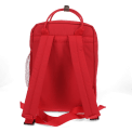 Compact backpack red