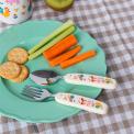 Children's cutlery set - farmyard