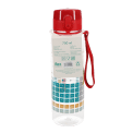 Drinks bottle with push button lid 700ml - Periodic Table