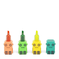 Stackable highlighters set - Robot