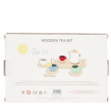 wooden toy tea playset