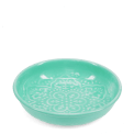 Enamel trinket dish - Aqua