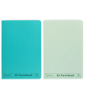 A5 notebooks (set of 2) - Green & aqua