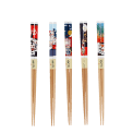 Wooden chopsticks (pack of 5 pairs) - Beckoning cats