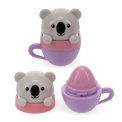 Mini berry scented lip balm (assorted) - Teacup animal friends