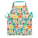 Wipeable cotton children's apron - Wild Wonders