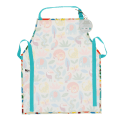 Wipeable cotton children's apron - Wild Wonders