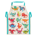 Wipeable cotton children's apron - Baby Dinos