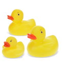 Bath toys (set of 3) - Ducks (yellow)