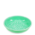 Enamel trinket dish - Green