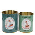 Storage tins (set of 2) - Lewis and Herb