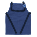 Two-tone utility apron - Indigo blue