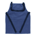 Two-tone utility apron - Indigo blue