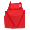 Two-tone utility apron - Red