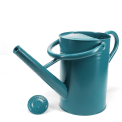 Galvanised steel watering can 4.5L - Blue