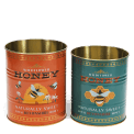 Storage tins (set of 2) - Honey