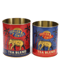 Medium storage tins (set of 2) - Ceylon Finest