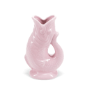 pink fish vase