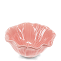 Large pink flower bowl