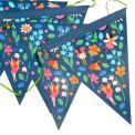 Party bunting (12 flags) - Fairies in the Garden