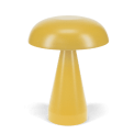 Touch dimmable mushroom table lamp - Mustard yellow