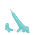 Sausage dog shaped pen - Aqua