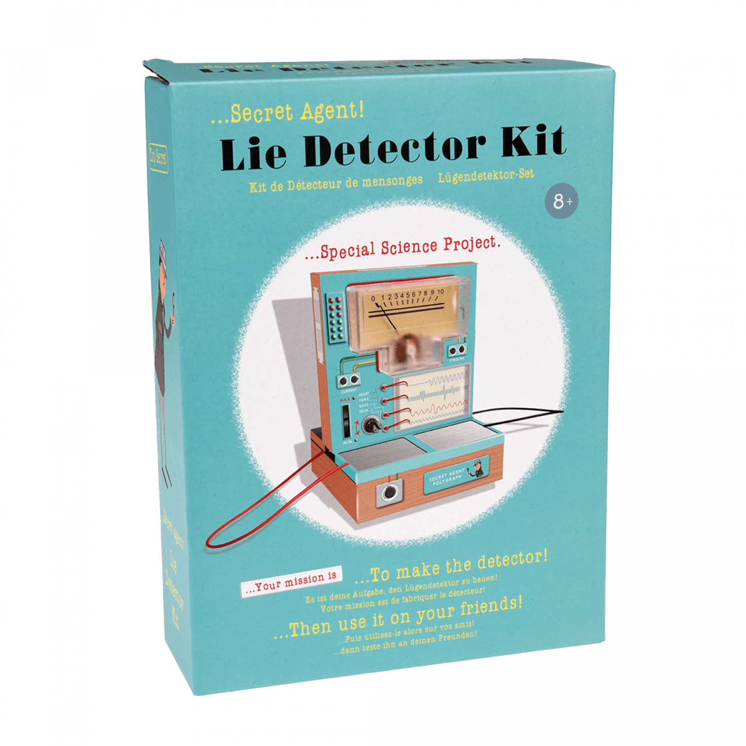 ﻿secret Agent Lie Detector Kit ﻿rex London