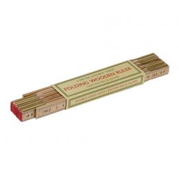 2 Metre Folding Wooden Ruler