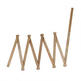 2 Metre Folding Wooden Ruler