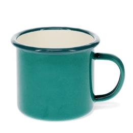 Enamel mug - Teal