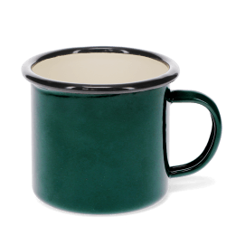 Enamel mug - Dark green