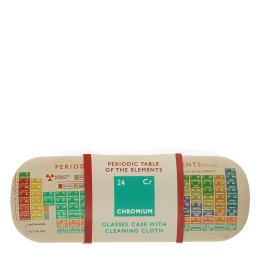 Glasses case & cleaning cloth - Periodic Table