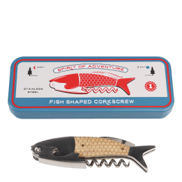 Fish Shaped Corkscrew In A Tin