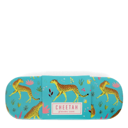 Glasses case & cleaning cloth - Cheetah