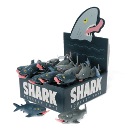 Shark squeezy toy