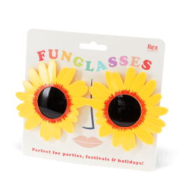 Funglasses - Yellow sunflower