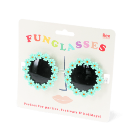 Funglass  - Green daisy