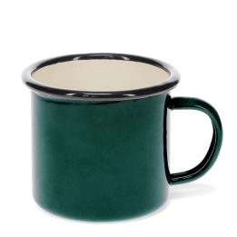 Enamel mug - Dark green