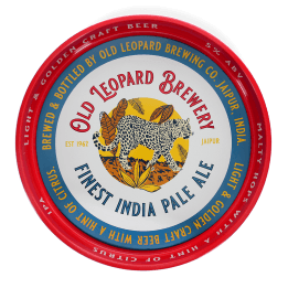 Round Serving Tray - Old Leopard Brewery