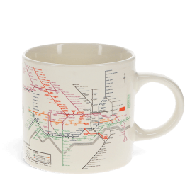 Ceramic mug - TfL Heritage Tube Map